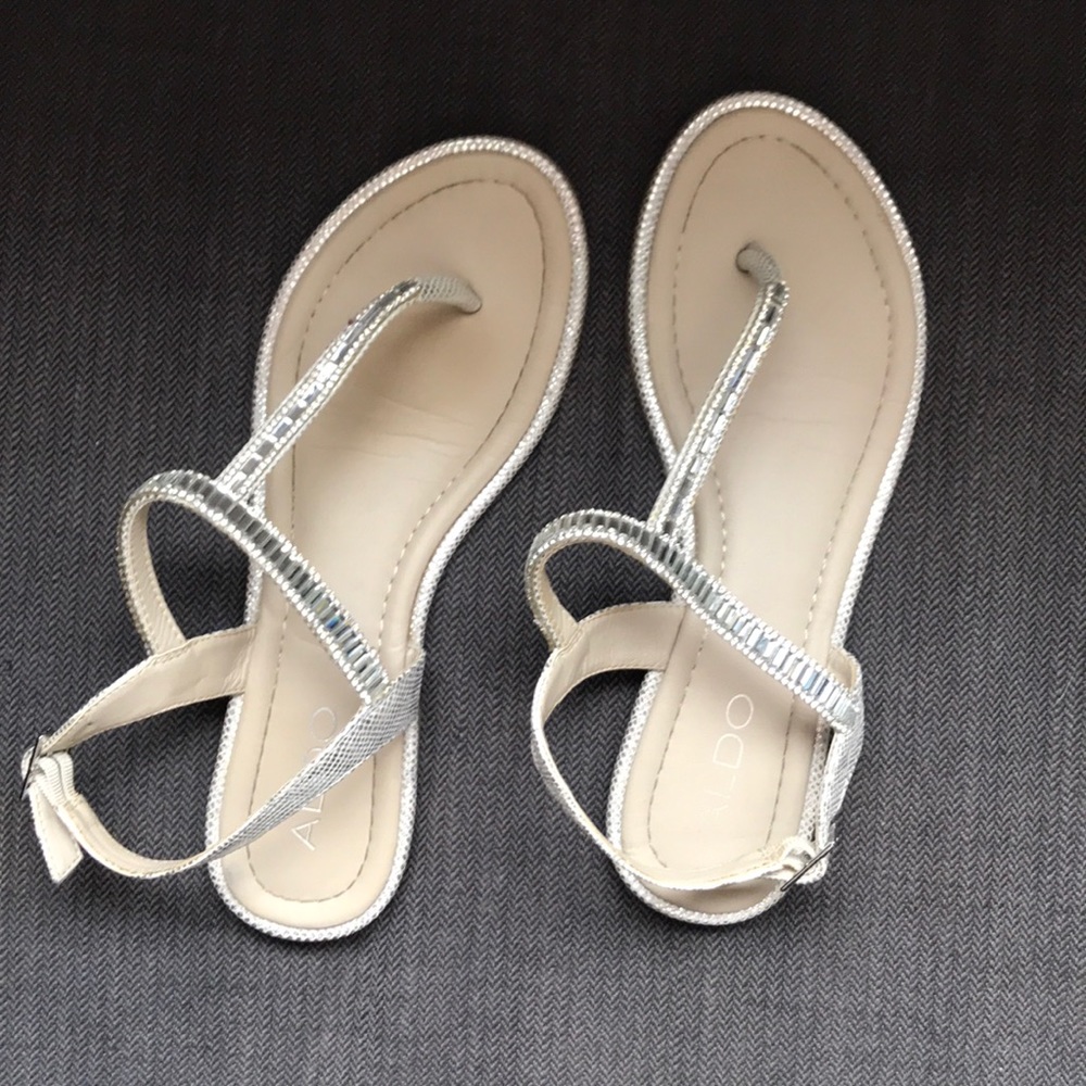Jeweled dressy sandals